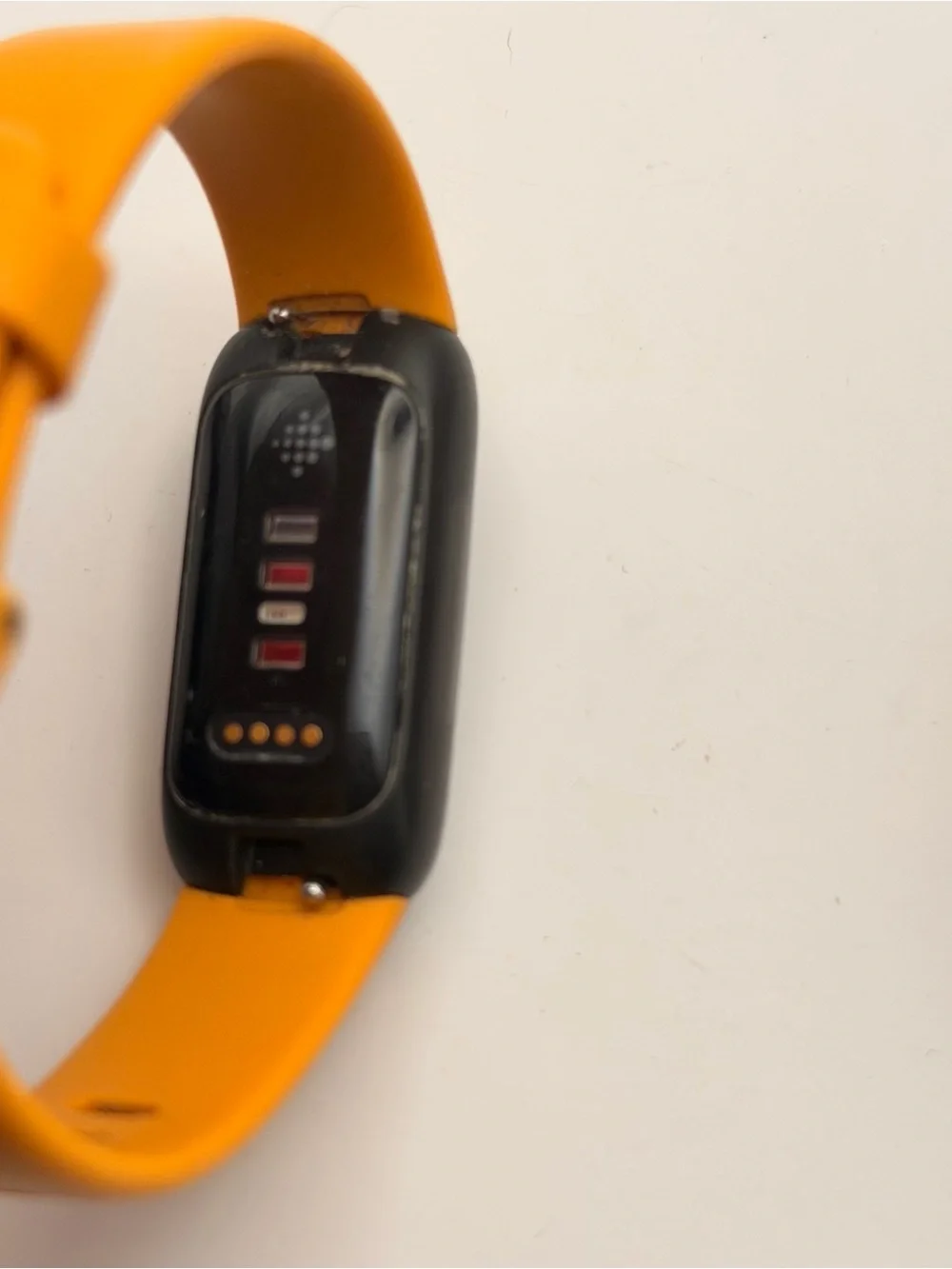 Fitbit Inspire 3, Charger, Tested,Orange / Black, Very Good, Fitness Tracker